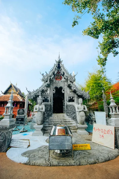 Wat-srisuphan 19. Dezember 2015: "thailand temple art" chiang mai thailand — Stockfoto