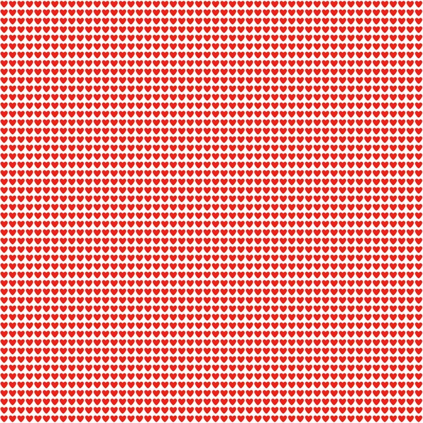 Sfondo senza cuciture con cuore rosso su sfondo bianco . — Foto Stock