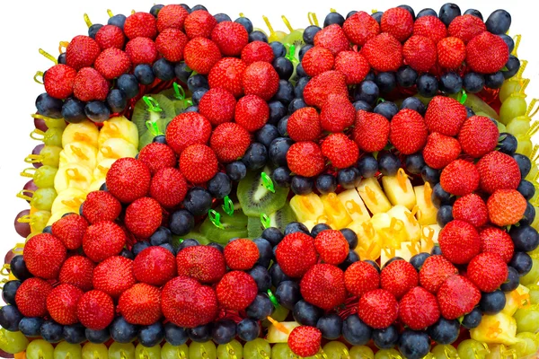 De cake van de verjaardag. — Stockfoto