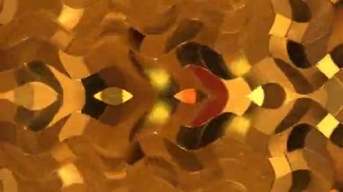 Arkaplanda Noel süsleri var. Uzun pullar Yeni Yıl dekorasyonu.