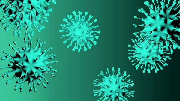 Sars Cov Coronavirus Farliga Icke Cellulära Infektiösa Virus Covid Influensaepidemier — Stockfoto