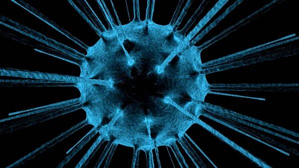 Coronavirus Covid Απομονώνονται Στο Παρασκήνιο Ένας Επικίνδυνος Παθογόνος Ιός Που — Φωτογραφία Αρχείου