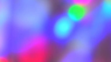 Bokeh mavisi sızıntı yapıyor. Çemberler hareket halinde bulanık.