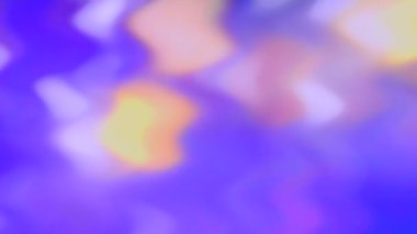 Bokeh mavisi sızıntı yapıyor. Çemberler hareket halinde bulanık.