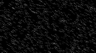 Siyah arka planda kar yağıyor. Yeni yıl canlandırılmış arkaplan.