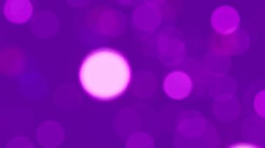 Bokeh sızıntıları hareket ediyor. Çemberler hareket halinde bulanık.