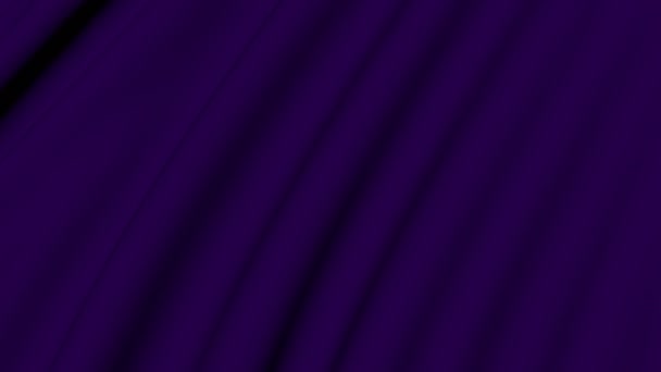 Purple Smooth Fabric Movement Background Canvas Textile Motion Animation Format — Stock Video