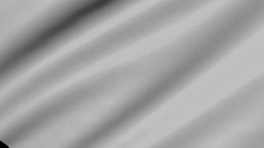 Beyaz kumaş dalgalanıyor. Tuval dalgaları Arkaplan kumaşı.