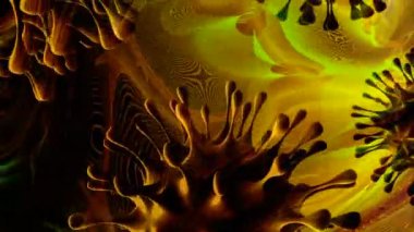 Coronavirus Ncov-19 arka planda 3 boyutlu olarak izole edildi. Zatürreeye neden olan tehlikeli bir patojenik Covid virüsü..