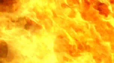 Ateş lavları sürekli yanıyor. Doku alev volkanı arka plan animasyonu.