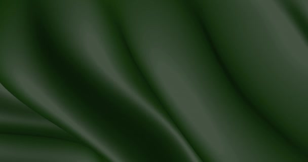 Тканина Має Зелену Текстуру Абстрактне Цифрове Полотно Русі — стокове відео