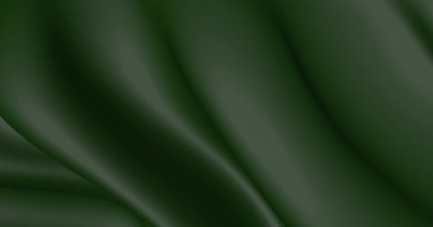 Tecido Verde Texturizado Tela Digital Abstrata Movimento — Vídeo de Stock