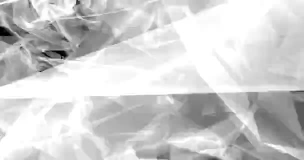 Knipperende Scherven Van Abstract Glas Hypnotische Herhaling Van Bewegende Elementen — Stockvideo
