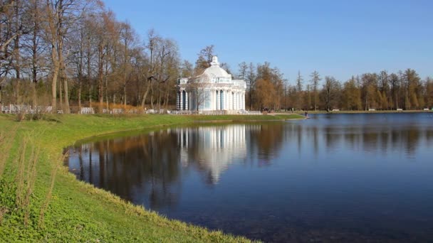 Кетрін парк в Пушкіна — стокове відео