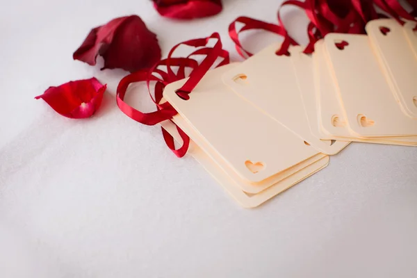 Fermer la carte de vœux de mariage — Photo