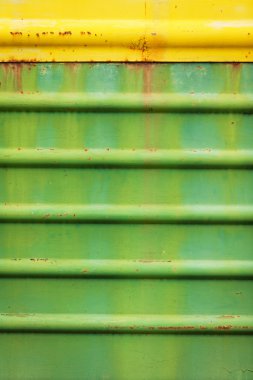 Rusty ve renk eski araba çizik