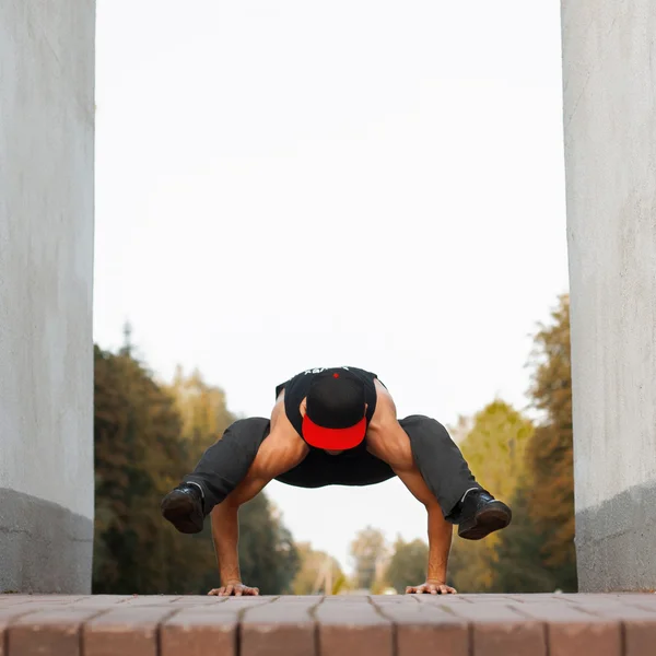 Young dancer workout — Stock Photo, Image