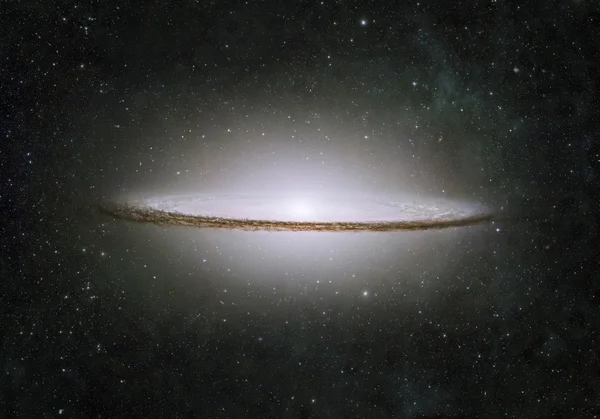 Неймовірно красива галактика десь у глибокому космосі — стокове фото