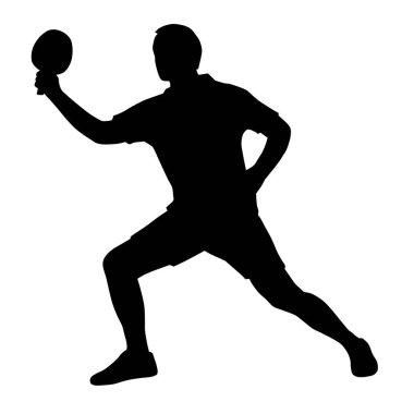 Suluboya arka planlı masa tenisi grafiği.