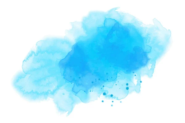 Aquarelle Arrière Plan Bleu Qualité Vectorielle — Image vectorielle