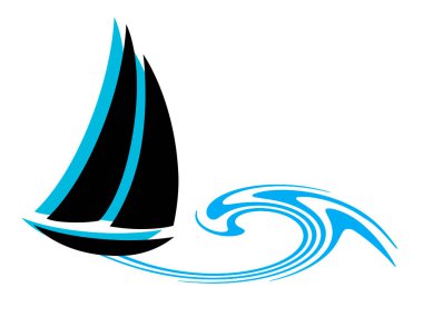 Vektör kalitesinde su sporu grafiği.