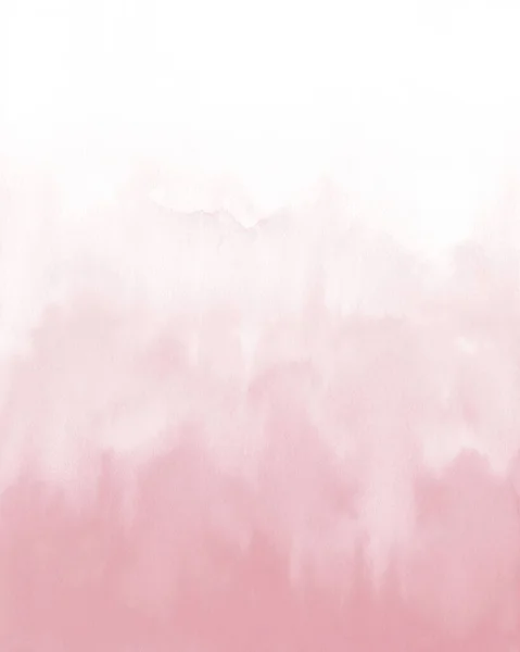 Червоно-рожевий акварельний фон. Порошкова пастельна рожева акварельна текстура — стокове фото