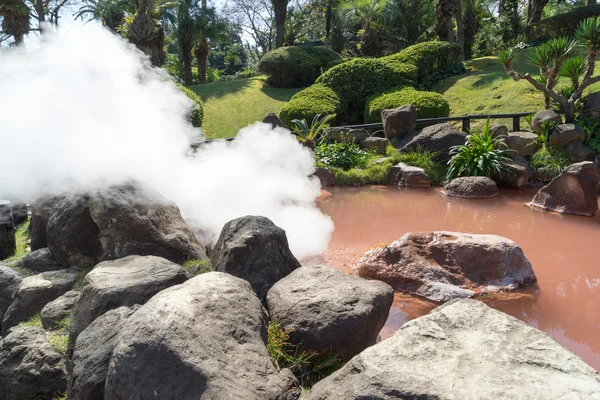 Hot Spring, Beppu, Oita, Japan — Stockfoto