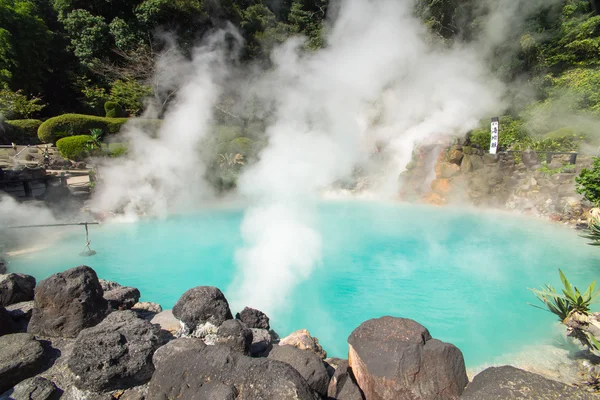 Warmwaterbron, Beppu, Oita, Japan — Stockfoto