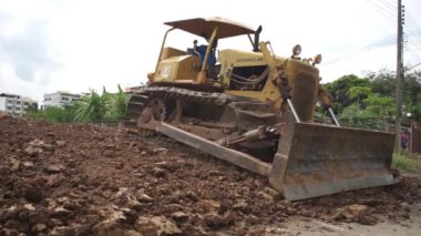 Pathum Thani, Tayland - Temmuz 3: alt toprak Kompaktörler 3 Temmuz 2015 Pathum thani, Tayland denetleme.