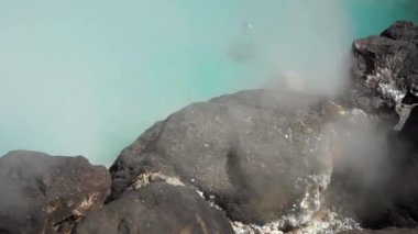 Kaplıca suyu kaynar, Beppu, Japonya