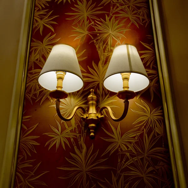 Lámpara de pared vintage — Foto de Stock