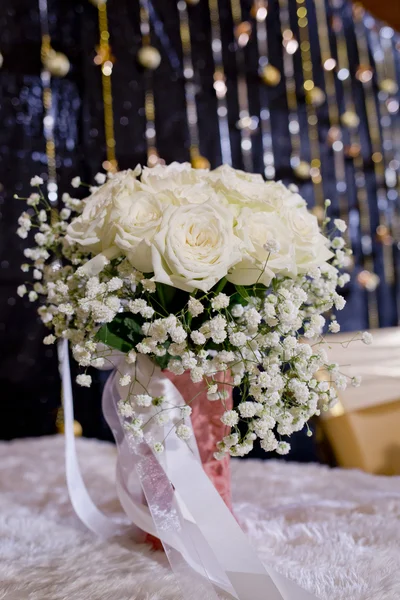 Bouquet of White Roses — Stock Photo, Image