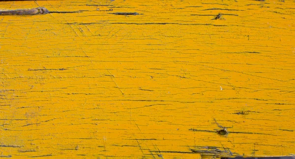 Gele kleur van houtstructuur achtergrond — Stockfoto
