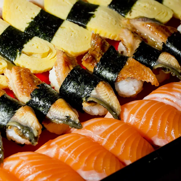 Sushi collections background texture — Stock Photo, Image