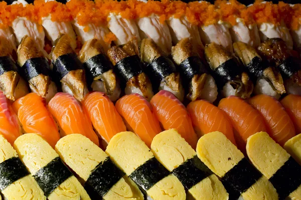 Sushi collections background texture — Stock Photo, Image