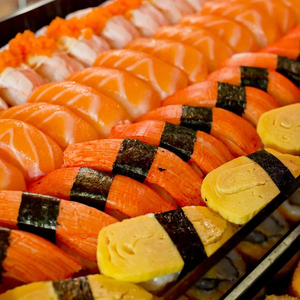 Colecciones Sushi textura de fondo — Foto de Stock