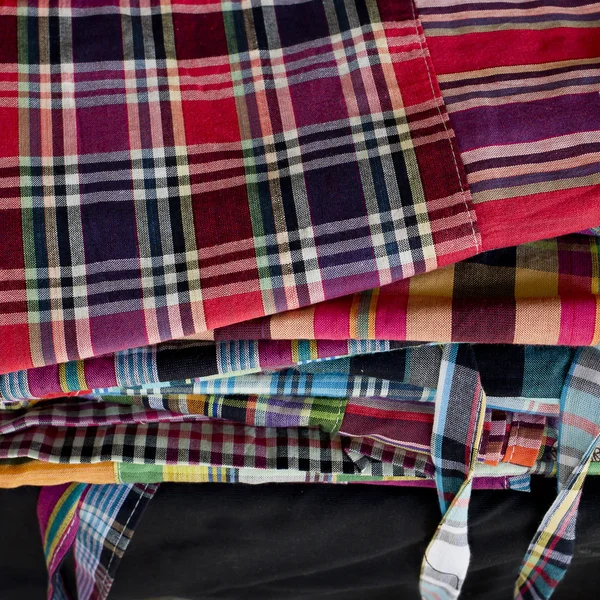Striped loincloth fabric — Stock Photo, Image