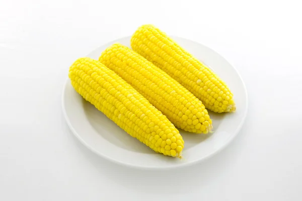 Corn isolated on a white background — Stock Photo, Image