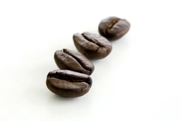 Coffee beans isolated — Stock Photo, Image