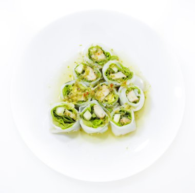 mezeler ve parmak gıda-portre