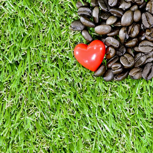 Coffee heart — Stock Photo, Image