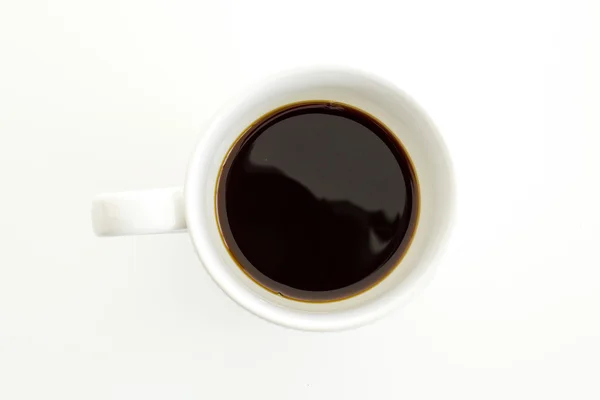 Zwarte koffie — Stockfoto