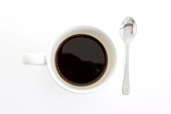 Fekete kávé — Stock Fotó