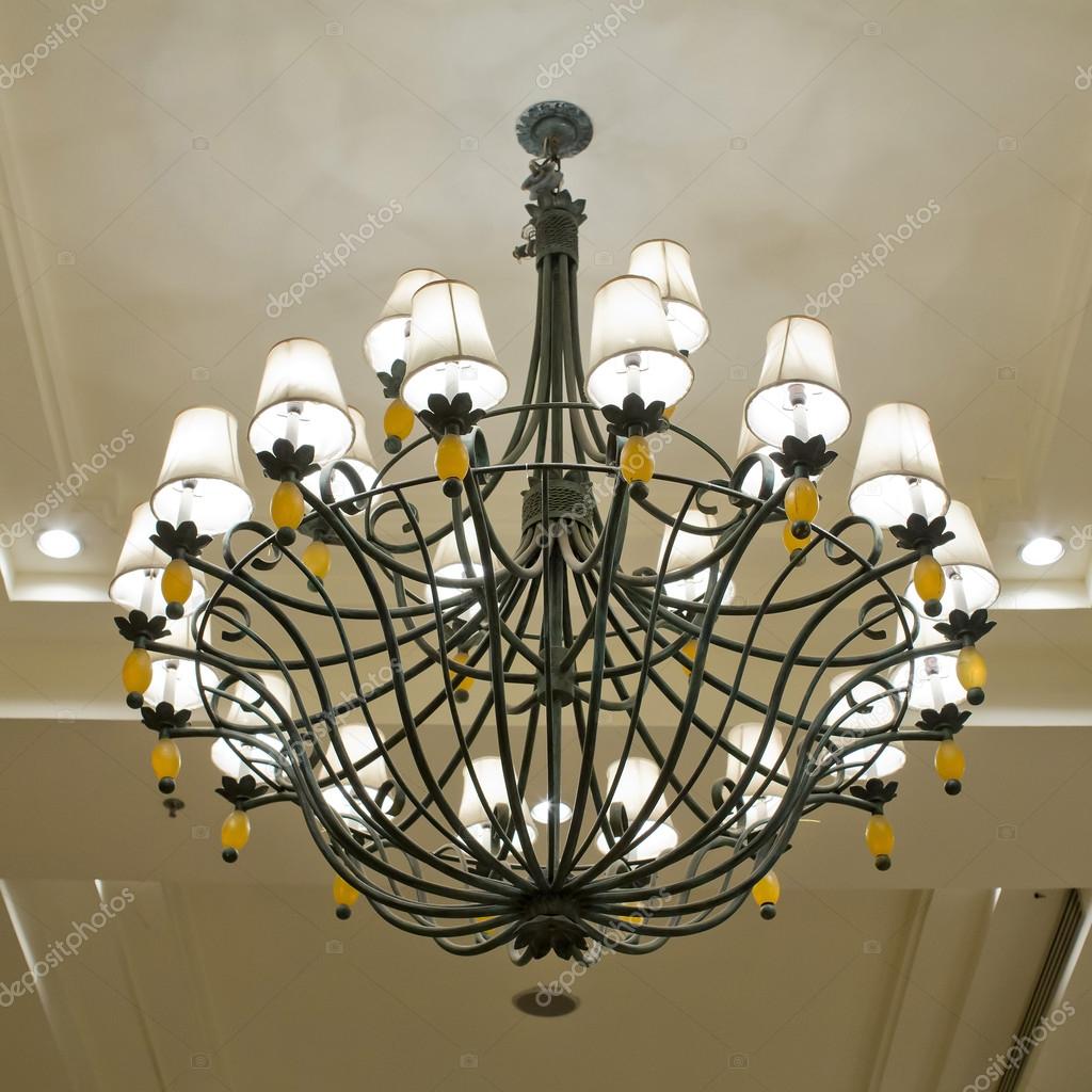 Vintage Art Deco Ceiling Lamp Stock Photo Art9858 65662245 Vintage Art Deco Ceiling Lamp Stock Photo