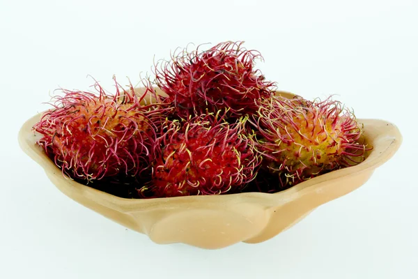 Jagodzian Rambutan - tropikalnych owoców rambutan — Zdjęcie stockowe