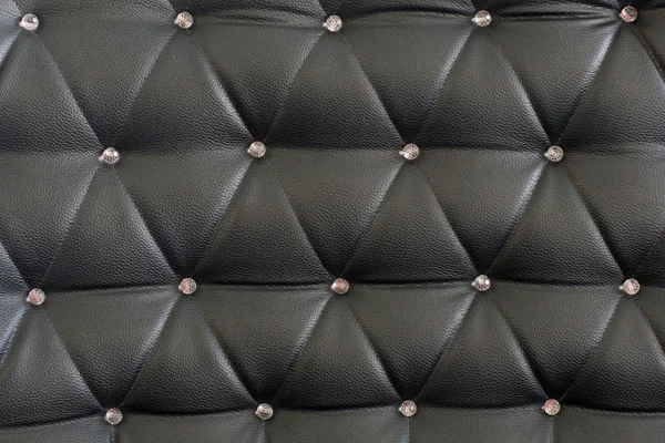 Patrón de tapicería negro con diamantes —  Fotos de Stock