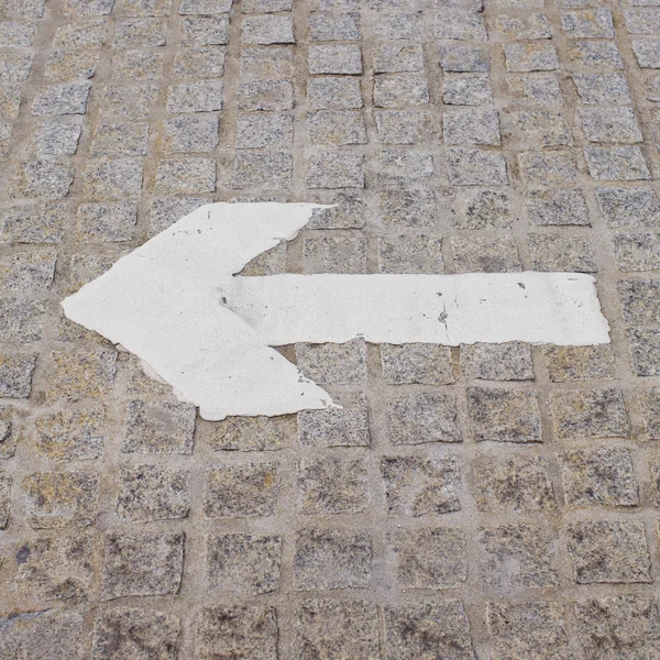 Arrow directional street sign — Stock Photo, Image