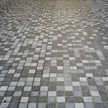 Arka plan küçük düzensiz mavi çini.