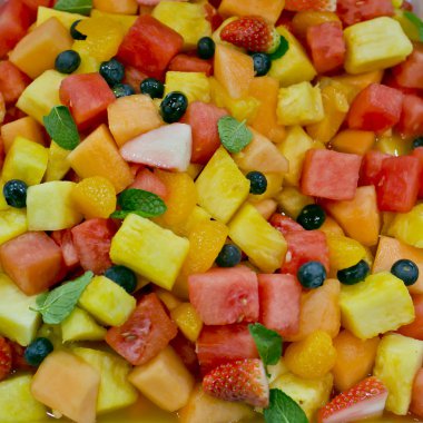 dilimlenmiş meyve arka plan