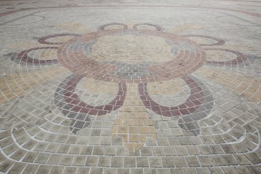 Tuğla zemin veya duvar arka plan ve doku